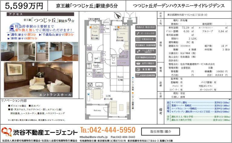 つつじヶ丘ガーデンハウスサニーサイドレジデンス