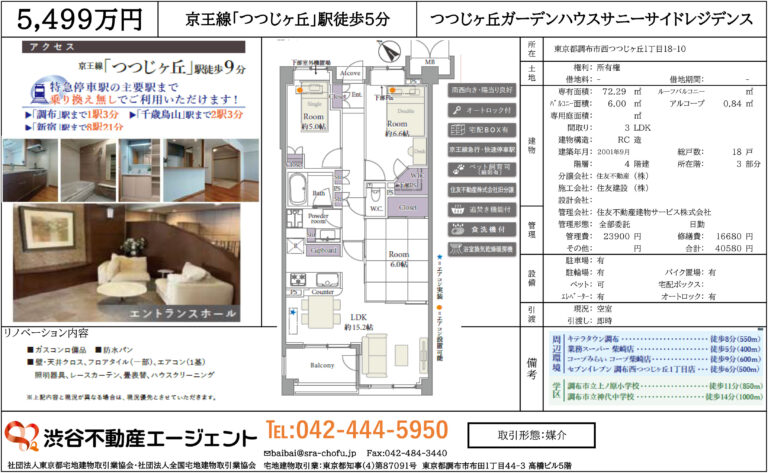 つつじヶ丘ガーデンハウスサニーサイドレジデンス
