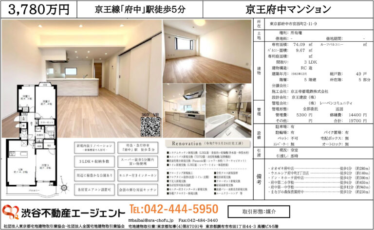 京王府中マンション
