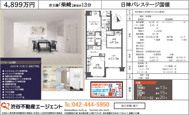 日神パレステージ国領