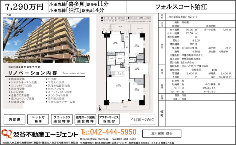 フォルスコート狛江
