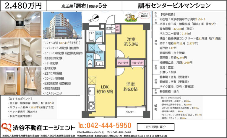 調布センタービルマンション