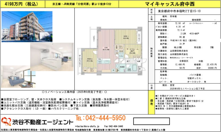 マイキャッスル府中西4198