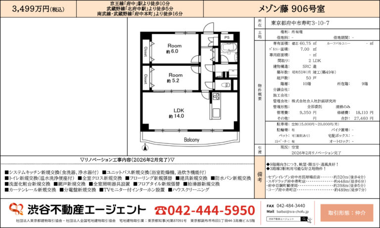 メゾン藤 906号室