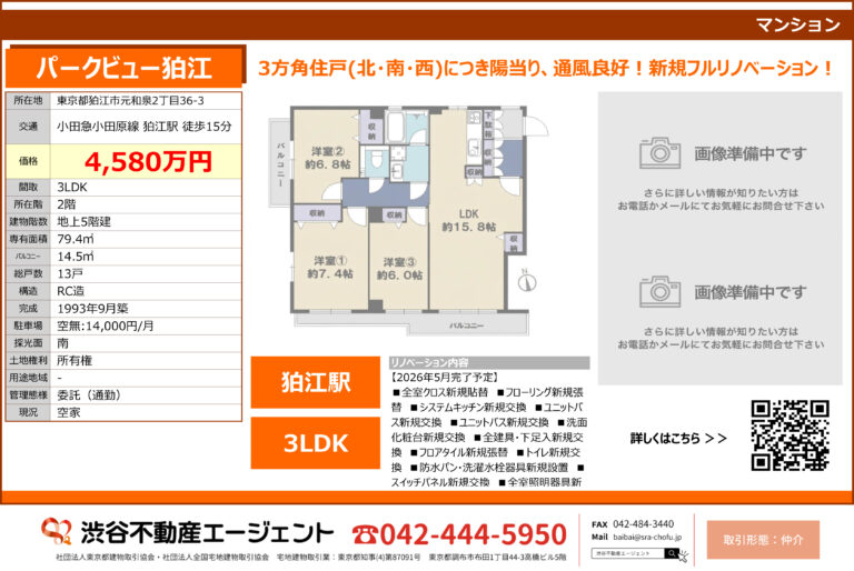 パークビュー狛江 204号室